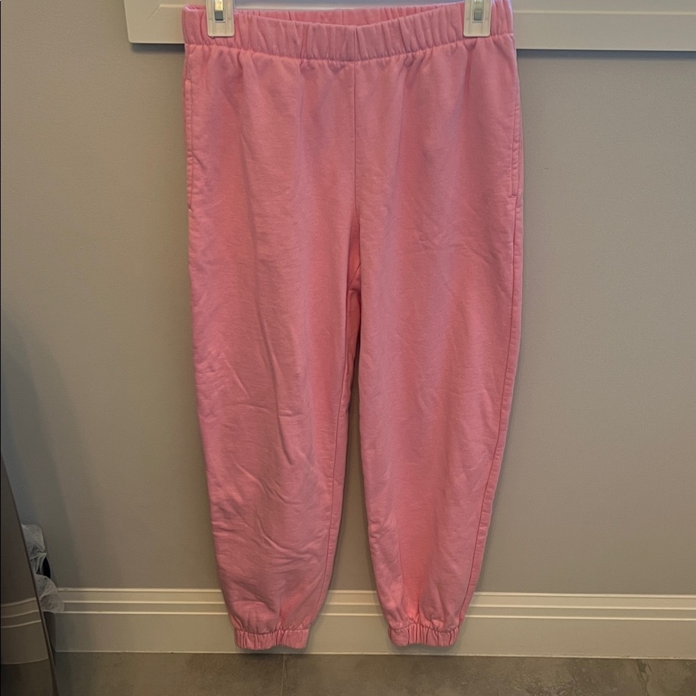 Brandy Melville Pink sweat pants one size fits most